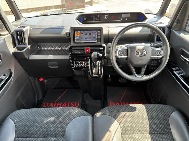 タントカスタムＲＳスタイルセレクション１５インチアルミホイール　大型エアロバンパー　フルＬＥＤヘッドランプ　オート格納式カラードドアミラー　両側パワースライドドア　ＴＦＴカラーマルチインフォメーションディスプレイ　革巻ステアリングホイール（静岡県）の中古車