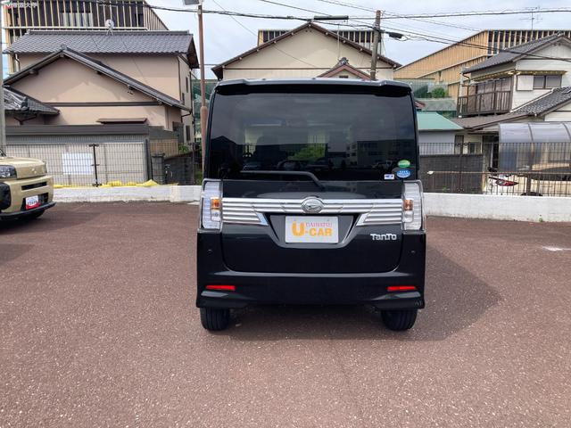 タントカスタムＲＳ　トップエディションＶＳ　ＳＡIII１５インチアルミホイール　大型エアロバンパー　ＬＥＤヘッドランプ　オート格納式カラードドアミラー　本革巻ステアリングホイール　両側パワースライドドア（静岡県）の中古車