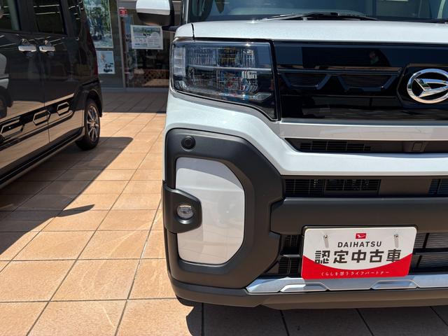 タントファンクロスターボ１５インチアルミホイール　フルＬＥＤヘッドランプ　オート格納式カラードドアミラー　両側パワースライドドア　キーフリーシステム　プッシュボタンスタート（静岡県）の中古車