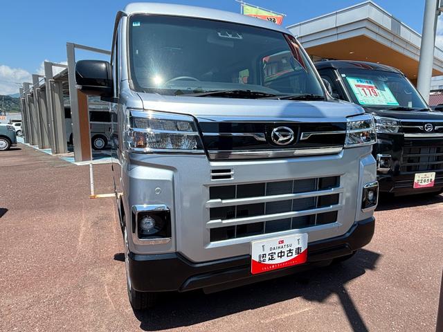 アトレーＲＳ１２インチフルホイールキャップ　オートエアコン　キーフリーシステム　スペアタイヤ　ＬＥＤヘッドランプ　パワースライドドア（両側）　４ＷＤ（静岡県）の中古車