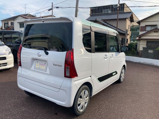タントＸ１４インチフルホイールキャップ　フルＬＥＤヘッドランプ　オート格納式カラードドアミラー　左側パワースライドドア　ＴＦＴカラーマルチインフォメーションディスプレイ　フルファブリックシート（静岡県）の中古車