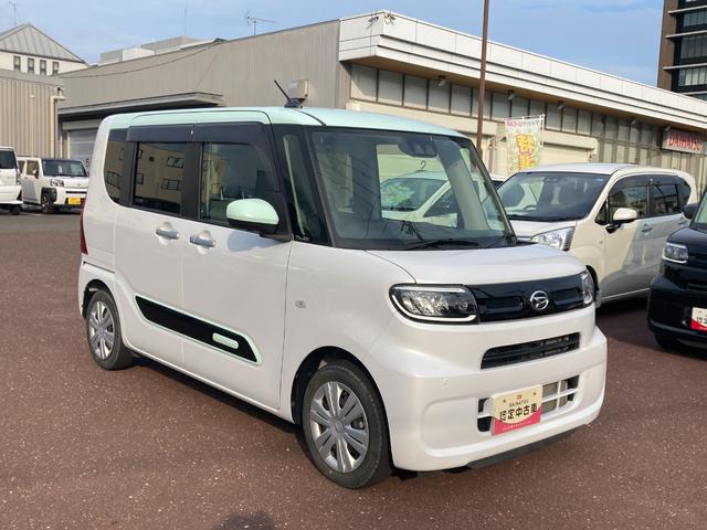 タントＸ１４インチフルホイールキャップ　フルＬＥＤヘッドランプ　オート格納式カラードドアミラー　左側パワースライドドア　ＴＦＴカラーマルチインフォメーションディスプレイ　フルファブリックシート（静岡県）の中古車