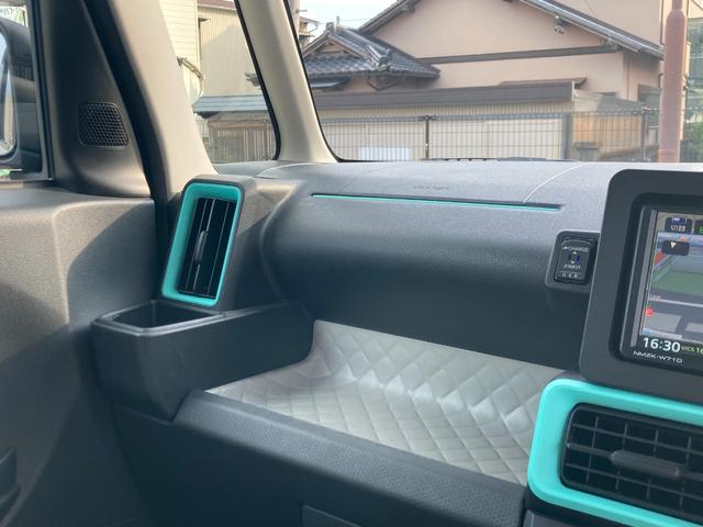 タントＸ１４インチフルホイールキャップ　フルＬＥＤヘッドランプ　オート格納式カラードドアミラー　左側パワースライドドア　ＴＦＴカラーマルチインフォメーションディスプレイ　フルファブリックシート（静岡県）の中古車