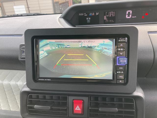 タントＸ１４インチフルホイールキャップ　フルＬＥＤヘッドランプ　オート格納式カラードドアミラー　左側パワースライドドア　ＴＦＴカラーマルチインフォメーションディスプレイ　フルファブリックシート（静岡県）の中古車
