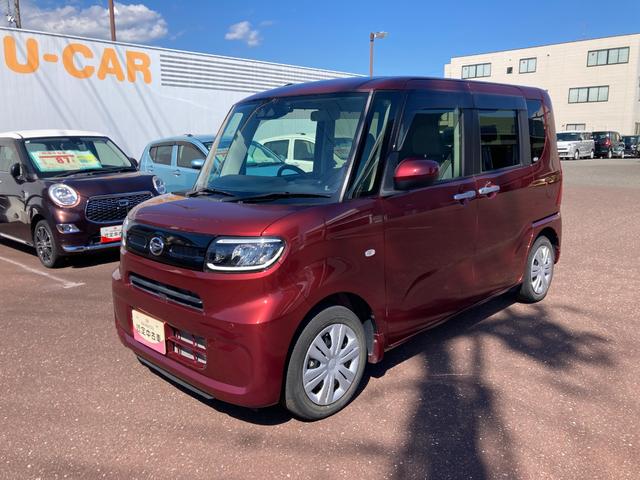 タント 中古車 Ｘ１４インチフルホイールキャップ　フルＬＥＤヘッドランプ　オート格納式カラードドアミラー　左側パワースライドドア　ＴＦＴカラーマルチインフォメーションディスプレイ　フルファブリックシート
