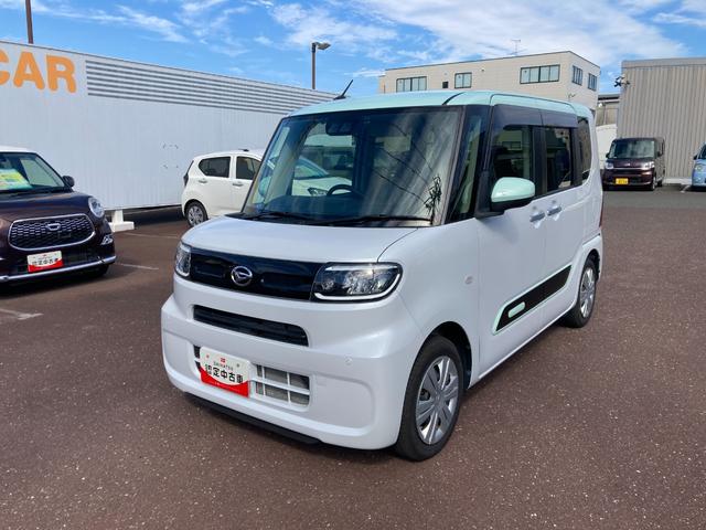 タントＸ１４インチフルホイールキャップ　フルＬＥＤヘッドランプ　オート格納式カラードドアミラー　左側パワースライドドア　ＴＦＴカラーマルチインフォメーションディスプレイ　フルファブリックシート（静岡県）の中古車