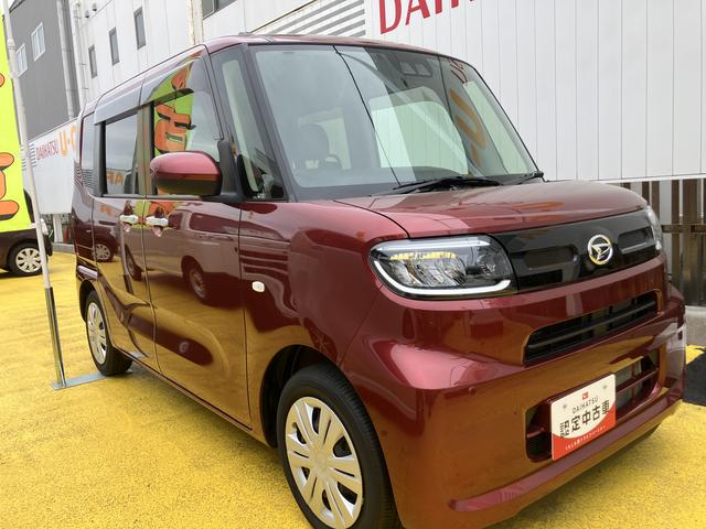 タントＸ１４インチフルホイールキャップ　フルＬＥＤヘッドランプ　オート格納式カラードドアミラー　左側パワースライドドア　ＴＦＴカラーマルチインフォメーションディスプレイ　フルファブリックシート（静岡県）の中古車