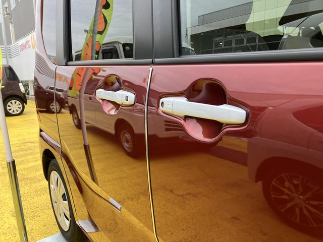 タントＸ１４インチフルホイールキャップ　フルＬＥＤヘッドランプ　オート格納式カラードドアミラー　左側パワースライドドア　ＴＦＴカラーマルチインフォメーションディスプレイ　フルファブリックシート（静岡県）の中古車