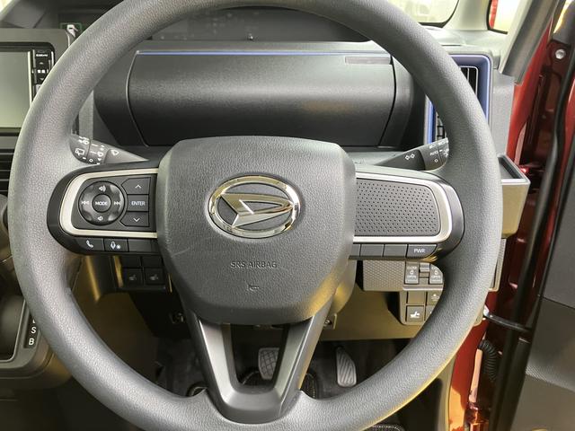 タントＸ１４インチフルホイールキャップ　フルＬＥＤヘッドランプ　オート格納式カラードドアミラー　左側パワースライドドア　ＴＦＴカラーマルチインフォメーションディスプレイ　フルファブリックシート（静岡県）の中古車