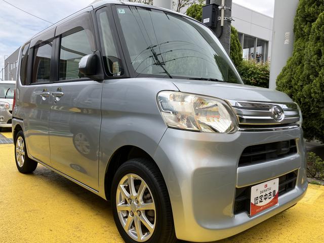 タントＧ　ＳＡキーフリーシステム　パワースライドドア（両側）　オートエアコン（プッシュ式）　オートライト　ハロゲンヘッドランプ　マルチインフォメーションディスプレイ（静岡県）の中古車