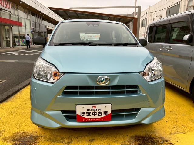 ミライースＬ　ＳＡIII１３インチフルホイールキャップ　マルチリフレクターハロゲンヘッドランプ　可倒式ドアミラー　自発光式デジタルメーターアンバーイルミネーションメーター　マニュアルエアコン（ダイヤル式）　キーレスエントリー（静岡県）の中古車