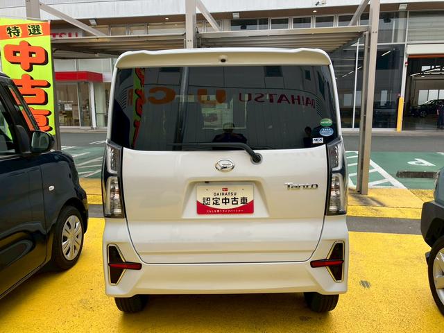 タントカスタムＲＳ１５インチアルミホイール　大型エアロバンパー　フルＬＥＤヘッドランプ　オート格納式カラードドアミラー　本革巻ステアリングホイール（静岡県）の中古車
