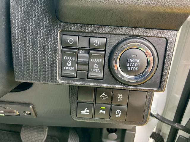 タントカスタムＲＳ１５インチアルミホイール　大型エアロバンパー　フルＬＥＤヘッドランプ　オート格納式カラードドアミラー　本革巻ステアリングホイール（静岡県）の中古車