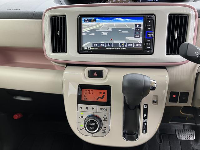 ムーヴキャンバスＧメイクアップＶＳ　ＳＡIII１４インチフルホイールキャップ　ＬＥＤヘッドランプ　キーフリーシステム　両側パワースライドドア　オートエアコン（プッシュ式）　オートライト　置きラクボックス（静岡県）の中古車