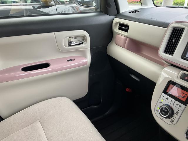 ムーヴキャンバスＧメイクアップＶＳ　ＳＡIII１４インチフルホイールキャップ　ＬＥＤヘッドランプ　キーフリーシステム　両側パワースライドドア　オートエアコン（プッシュ式）　オートライト　置きラクボックス（静岡県）の中古車