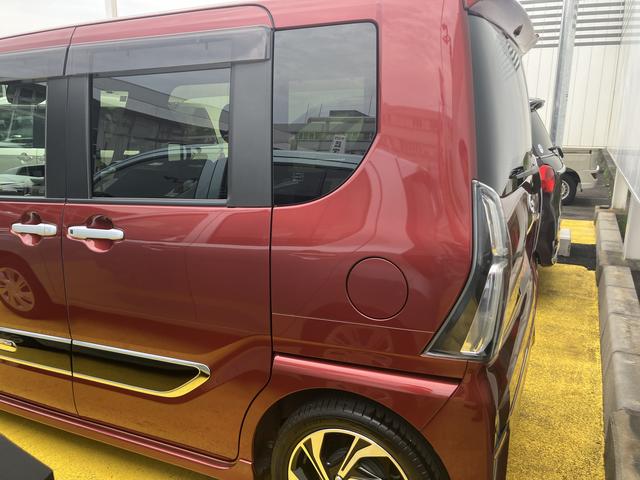 タントカスタムＲＳスタイルセレクション１５インチアルミホイール　大型エアロバンパー　フルＬＥＤヘッドランプ　オート格納式カラードドアミラー　革巻ステアリングホイール　両側パワースライドドア（静岡県）の中古車