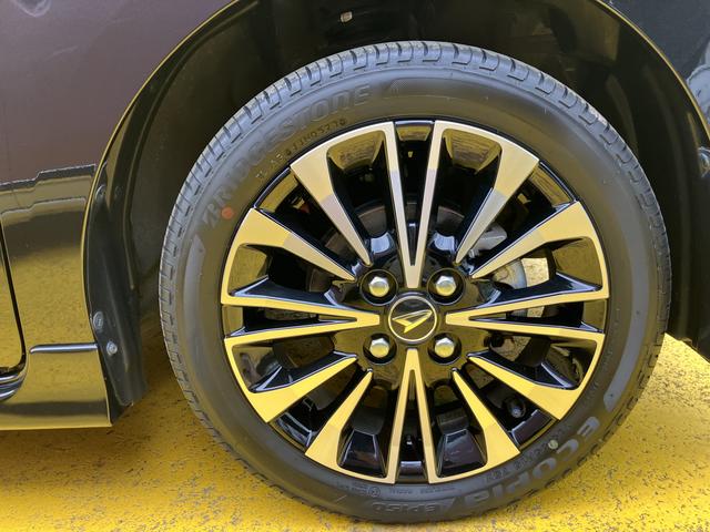 タントカスタムＲＳ１５インチアルミホイール　大型エアロバンパー　フルＬＥＤヘッドランプ　オート格納式カラードドアミラー　本革巻ステアリングホイール（静岡県）の中古車