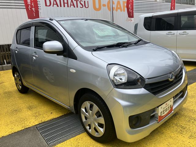 ミライースＬ　ＳＡ１３インチフルホイールキャップ　マルチリフレクターハロゲンヘッドランプ　可倒式ドアミラー　自発光式デジタルメーターアンバーイルミネーションメーター　マニュアルエアコン（ダイヤル式）　キーレスエントリー（静岡県）の中古車