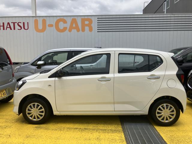 ミライースＬ　ＳＡIII１３インチフルホイールキャップ　マルチリフレクターハロゲンヘッドランプ　可倒式ドアミラー　自発光式デジタルメーターアンバーイルミネーションメーター　マニュアルエアコン（ダイヤル式）　キーレスエントリー（静岡県）の中古車