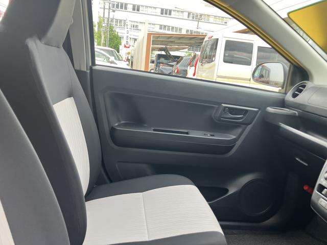 ミライースＬ　ＳＡIII１３インチフルホイールキャップ　マルチリフレクターハロゲンヘッドランプ　可倒式ドアミラー　自発光式デジタルメーターアンバーイルミネーションメーター　マニュアルエアコン（ダイヤル式）　キーレスエントリー（静岡県）の中古車