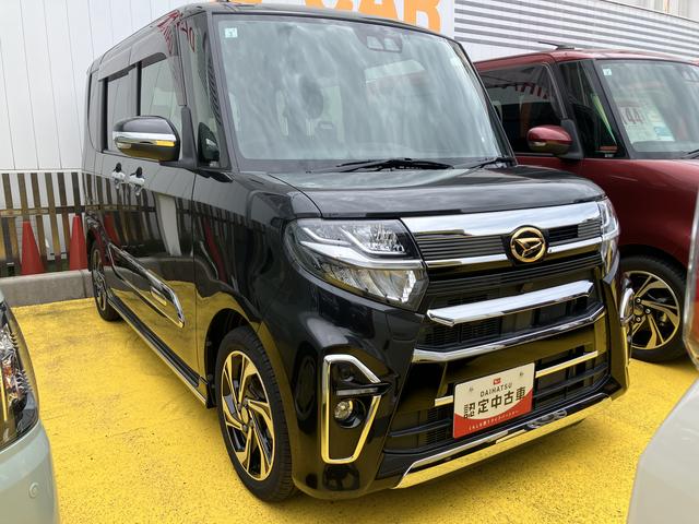 タントカスタムＲＳスタイルセレクション１５インチアルミホイール　大型エアロバンパー　フルＬＥＤヘッドランプ　オート格納式カラードドアミラー　本革巻ステアリングホイール（静岡県）の中古車