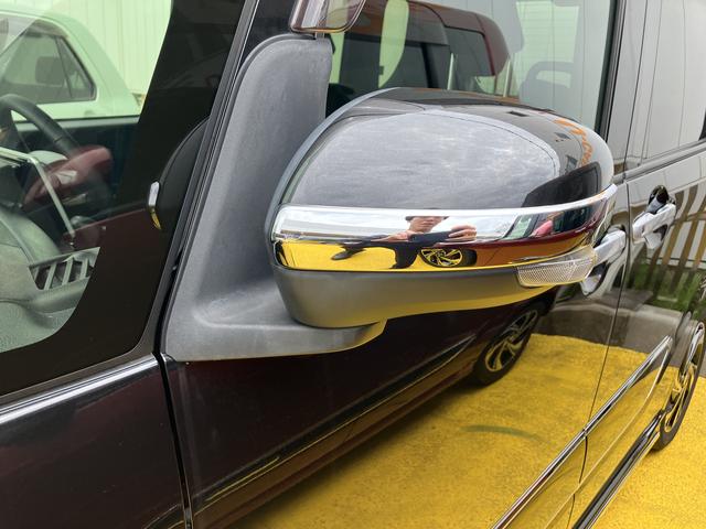 タントカスタムＲＳスタイルセレクション１５インチアルミホイール　大型エアロバンパー　フルＬＥＤヘッドランプ　オート格納式カラードドアミラー　本革巻ステアリングホイール（静岡県）の中古車