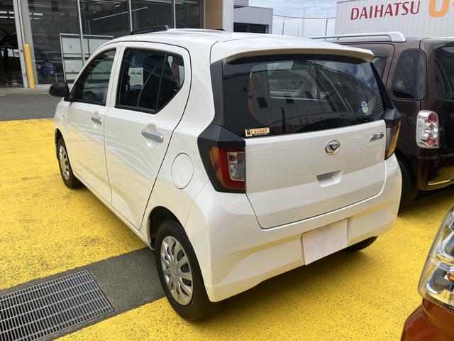 ミライースＬ１３インチフルホイールキャップ　マルチリフレクターハロゲンヘッドランプ　可倒式ドアミラー　自発光式デジタルメーターアンバーイルミネーションメーター　マニュアルエアコン（ダイヤル式）　キーレスエントリー（静岡県）の中古車