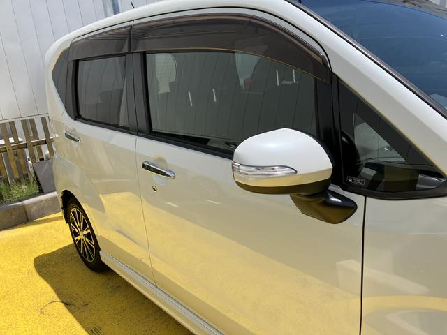 ムーヴカスタム　Ｘ　ハイパーＳＡIIＬＥＤヘッドライト　１５インチアルミホイール　キーフリーシステム　チルトステアリング　ＵＶカットガラス　運転席シートリフター　プッシュボタンスタート（静岡県）の中古車