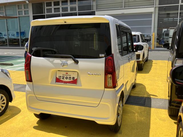 タントＸ１４インチフルホイールキャップ　フルＬＥＤヘッドランプ　オート格納式カラードドアミラー　左側パワースライドドア　ＴＦＴカラーマルチインフォメーションディスプレイ　フルファブリックシート（静岡県）の中古車