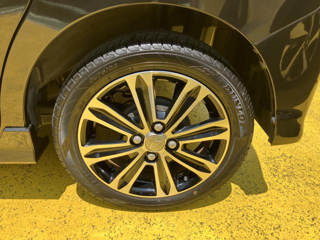 タントカスタムＲＳ　トップエディションリミテッドＳＡIII１５インチアルミホイール　大型エアロバンパー　ＬＥＤヘッドランプ　オート格納式カラードドアミラー　本革巻ステアリングホイール　両側パワースライドドア（静岡県）の中古車