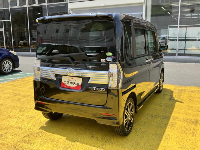 タントカスタムＲＳ　トップエディションリミテッドＳＡIII１５インチアルミホイール　大型エアロバンパー　ＬＥＤヘッドランプ　オート格納式カラードドアミラー　本革巻ステアリングホイール　両側パワースライドドア（静岡県）の中古車
