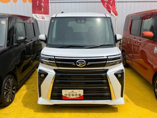 タントカスタムＲＳ１５インチアルミホイール　キーフリーシステム　プッシュボタンスタート　オートエアコン（プッシュ式）　フルＬＥＤヘッドランプ　オート格納式カラードドアミラー　本革巻ステアリングホイール（静岡県）の中古車