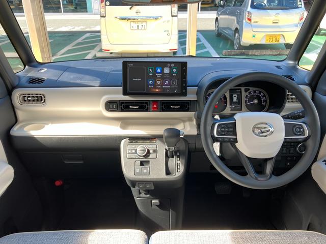 ムーヴキャンバスストライプスＧターボ　　ｅｃｏ　ＩＤＬＥ非装着車１４インチフルホイールキャップ　ＬＥＤヘッドランプ　ＬＥＤフォグランプ　ホっとカップホルダー　両側パワースライドドア　キーフリーシステム　プッシュボタンスタート　ＵＶカットガラス（静岡県）の中古車