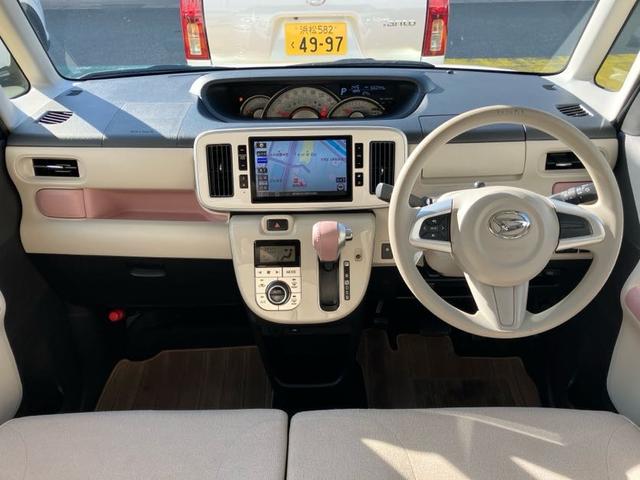 ムーヴキャンバスGメイクアップVS SAIII14インチフルホイールキャップ LEDヘッドランプ キーフリーシステム 両側パワースライドドア オートエアコン(プッシュ式) オートライト 置きラクボックス(静岡県)の中古車