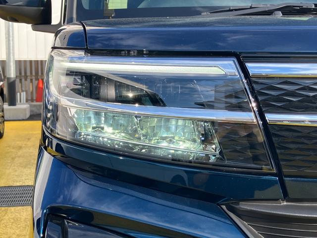 タントカスタムＸ１４インチアルミホイール　大型エアロバンパー　フルＬＥＤヘッドランプ　オート格納式カラードドアミラー　両側パワースライドドア　キーフリーシステム　プッシュボタンスタート（静岡県）の中古車