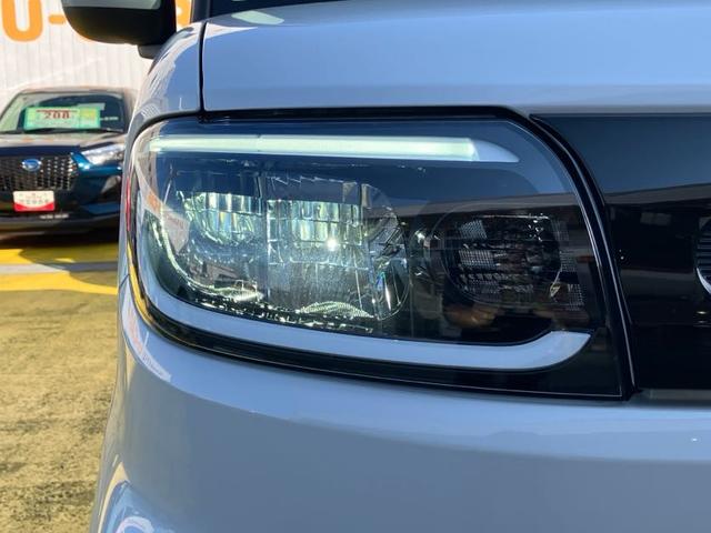 タントX14インチフルホイールキャップ フルLEDヘッドランプ オート格納式カラードドアミラー 左側パワースライドドア TFTカラーマルチインフォメーションディスプレイ フルファブリックシート(静岡県)の中古車