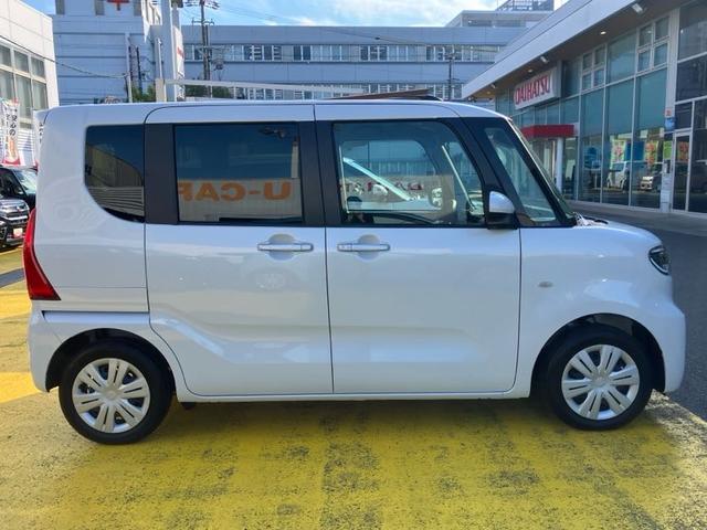 タントX14インチフルホイールキャップ フルLEDヘッドランプ オート格納式カラードドアミラー 左側パワースライドドア TFTカラーマルチインフォメーションディスプレイ フルファブリックシート(静岡県)の中古車