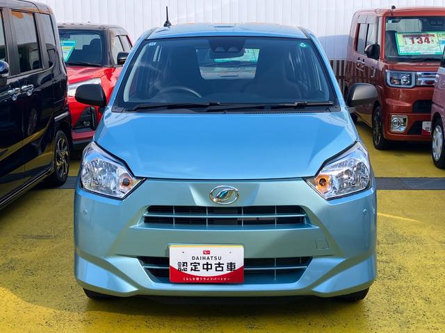 ミライースＬ　ＳＡIII１３インチフルホイールキャップ　マルチリフレクターハロゲンヘッドランプ　可倒式ドアミラー　自発光式デジタルメーターアンバーイルミネーションメーター　マニュアルエアコン（ダイヤル式）　キーレスエントリー（静岡県）の中古車