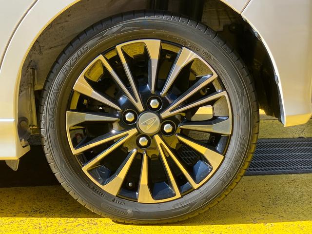 タントカスタムＲＳ１５インチアルミホイール　キーフリーシステム　プッシュボタンスタート　オートエアコン（プッシュ式）　フルＬＥＤヘッドランプ　オート格納式カラードドアミラー　本革巻ステアリングホイール（静岡県）の中古車