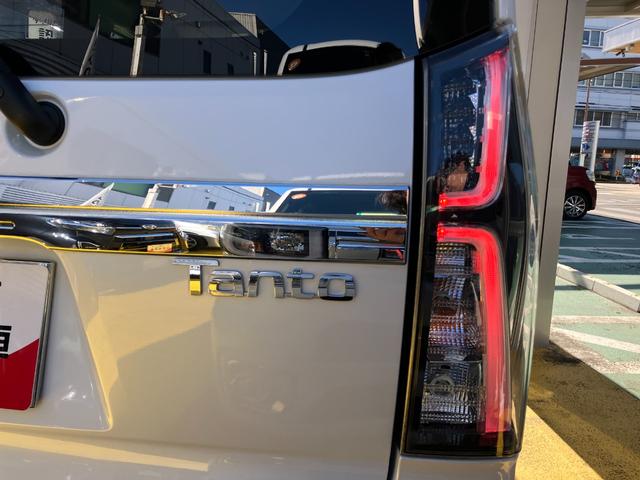 タントカスタムＲＳ１５インチアルミホイール　キーフリーシステム　プッシュボタンスタート　オートエアコン（プッシュ式）　フルＬＥＤヘッドランプ　オート格納式カラードドアミラー　本革巻ステアリングホイール（静岡県）の中古車