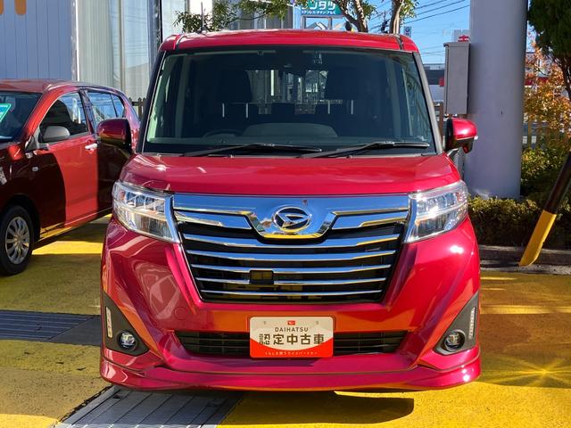 トールカスタムＧ　ターボ　ＳＡIIＬＥＤヘッドランプ　キーフリーシステム　プッシュボタンスタート　オートエアコン（プッシュ式）　両側パワースライドドア　マルチインフォメーションディスプレイ（静岡県）の中古車