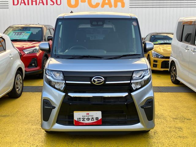 タントカスタムＸ１４インチアルミホイール　大型エアロバンパー　フルＬＥＤヘッドランプ　オート格納式カラードドアミラー　両側パワースライドドア　キーフリーシステム　プッシュボタンスタート（静岡県）の中古車