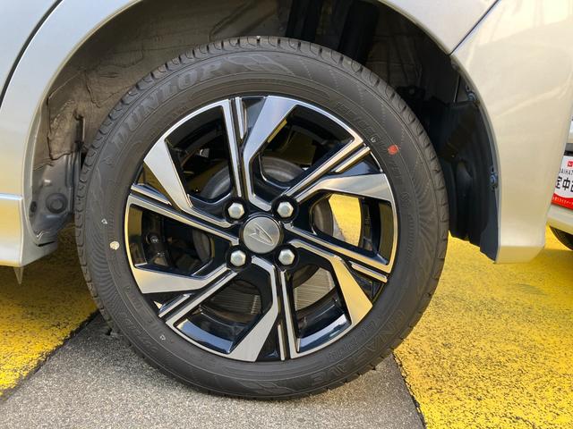 タントカスタムＸ１４インチアルミホイール　大型エアロバンパー　フルＬＥＤヘッドランプ　オート格納式カラードドアミラー　両側パワースライドドア　キーフリーシステム　プッシュボタンスタート（静岡県）の中古車