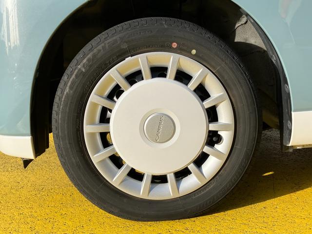 ムーヴキャンバスストライプスＧ１４インチフルホイールキャップ　ＬＥＤヘッドランプ　ＬＥＤフォグランプ　ホっとカップホルダー　両側パワースライドドア　キーフリーシステム　プッシュボタンスタート　ＵＶカットガラス（静岡県）の中古車