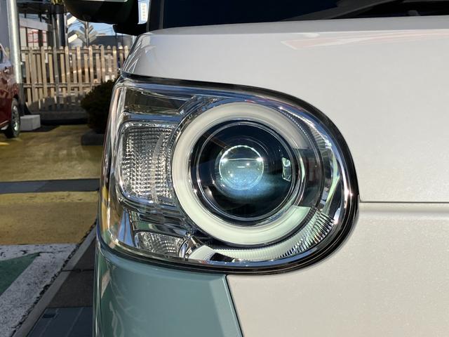 ムーヴキャンバスストライプスＧ１４インチフルホイールキャップ　ＬＥＤヘッドランプ　ＬＥＤフォグランプ　ホっとカップホルダー　両側パワースライドドア　キーフリーシステム　プッシュボタンスタート　ＵＶカットガラス（静岡県）の中古車