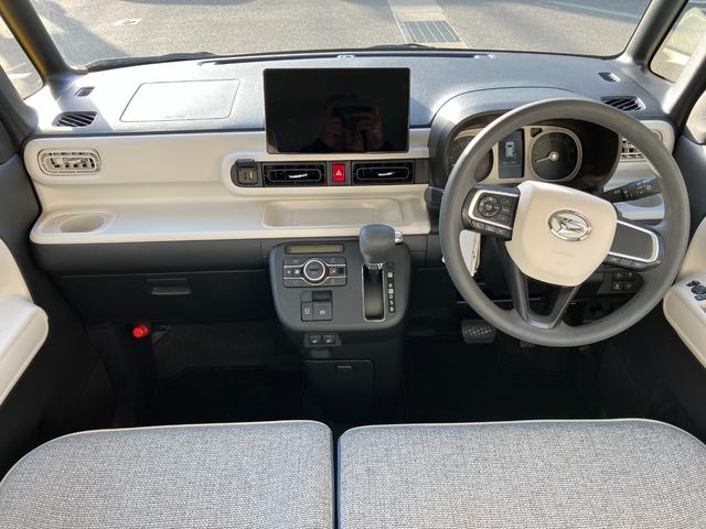 ムーヴキャンバスストライプスＧ１４インチフルホイールキャップ　ＬＥＤヘッドランプ　ＬＥＤフォグランプ　ホっとカップホルダー　両側パワースライドドア　キーフリーシステム　プッシュボタンスタート　ＵＶカットガラス（静岡県）の中古車
