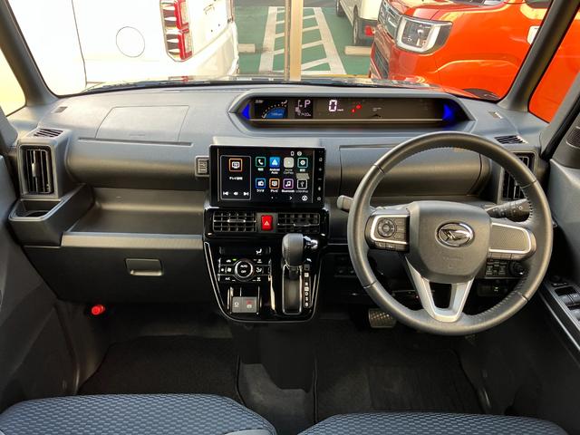 タントカスタムＲＳ１５インチアルミホイール　キーフリーシステム　プッシュボタンスタート　オートエアコン（プッシュ式）　フルＬＥＤヘッドランプ　オート格納式カラードドアミラー　本革巻ステアリングホイール（静岡県）の中古車