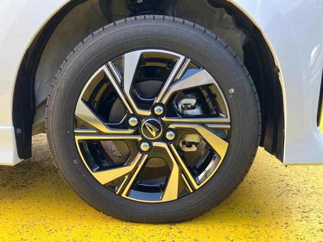 タントカスタムＸ１４インチアルミホイール　大型エアロバンパー　フルＬＥＤヘッドランプ　オート格納式カラードドアミラー　両側パワースライドドア　キーフリーシステム　プッシュボタンスタート（静岡県）の中古車