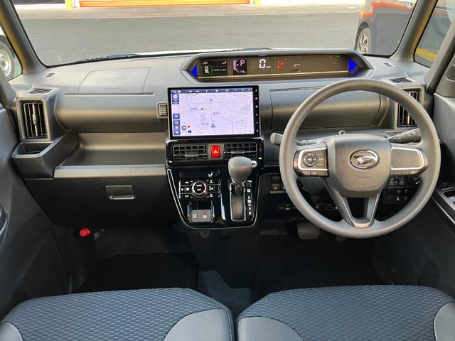 タントカスタムＸ１４インチアルミホイール　大型エアロバンパー　フルＬＥＤヘッドランプ　オート格納式カラードドアミラー　両側パワースライドドア　キーフリーシステム　プッシュボタンスタート（静岡県）の中古車