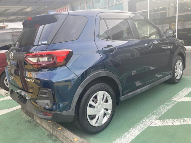 ロッキーＬ１６インチフルホイールキャップ　フルＬＥＤヘッドランプ　マルチインフォメーションディスプレイ　スマートアシスト　ＵＶカットガラス　キーフリーシステム（静岡県）の中古車